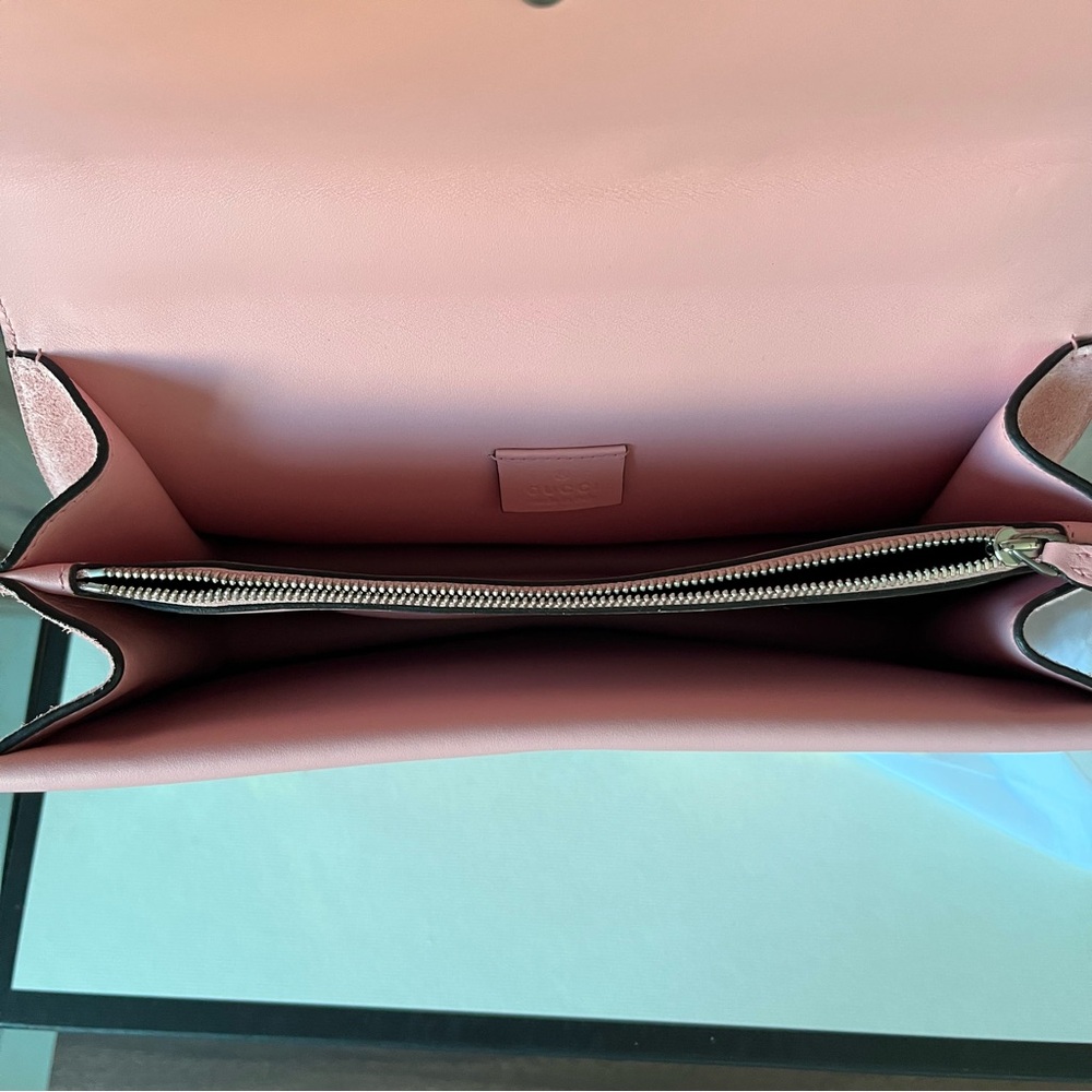 Gucci Dionysus NEW With BOX Small Crystal Light Pink Peony Suede Bag 2018 - Picture 5 of 16
